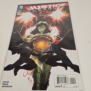 Justice League #49 Cover 2 - 2016   DC comics